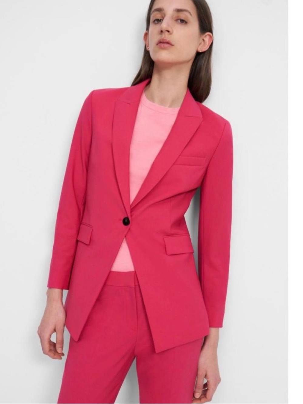 NWT Theory Etiennette Blazer Watermelon Size 14